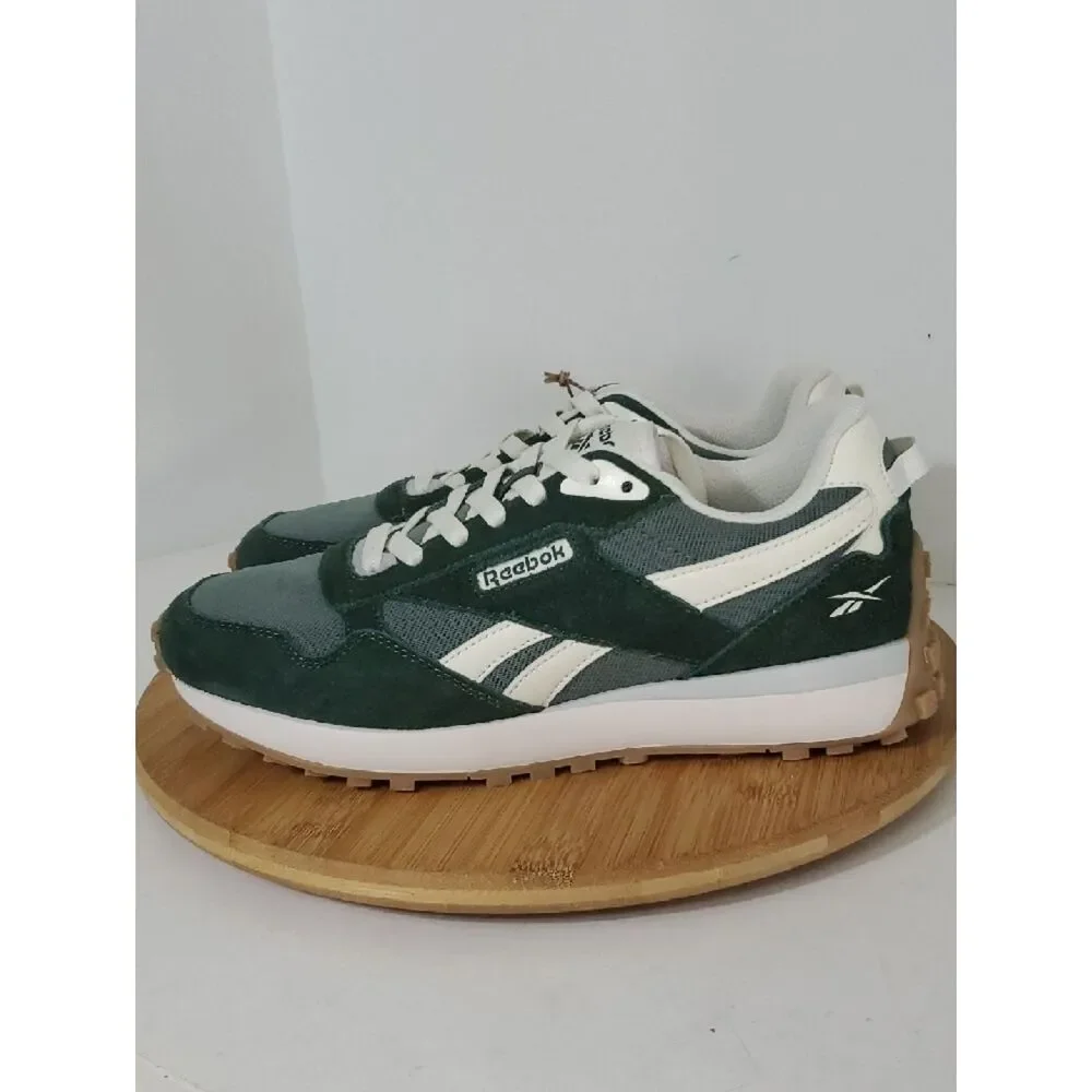 Reebok Men's Drive Dark Green White Retro Sneaker Gum Sole NWT Size 8.5